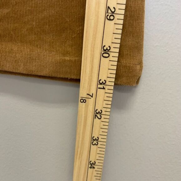 By Together Flare Corduroy Pull-on Pants Sable Brown Retro Large - Picture 11 of 13